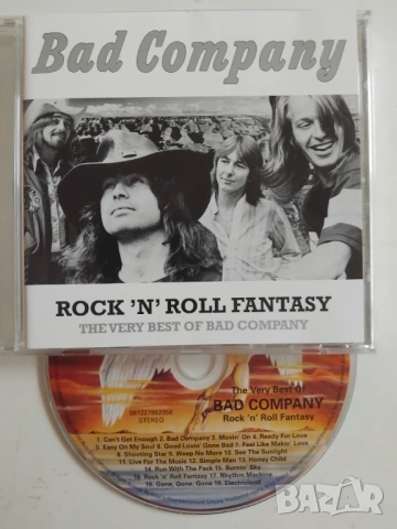 Bad Company – Rock 'n' Roll Fantasy The Very Best Of Bad Company - матричен диск музика