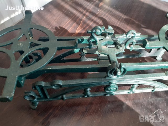 Стара Немска Везна За Декорация , снимка 4 - Антикварни и старинни предмети - 43940335