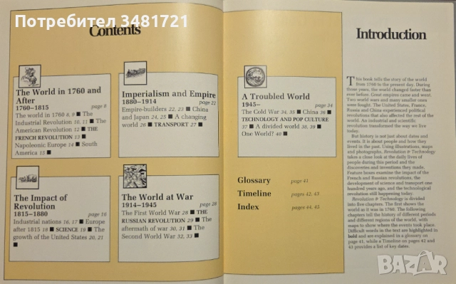 Revolution and Technology. Rapid Change and the Growth of the Modern World 1760 - The Present Day, снимка 2 - Енциклопедии, справочници - 52897975