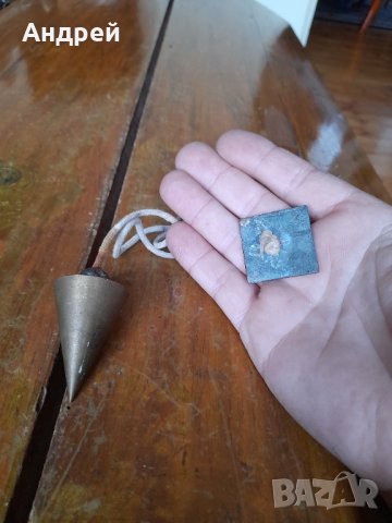 Стар отвес #7, снимка 4 - Антикварни и старинни предмети - 39865955