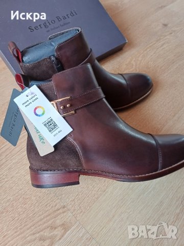 маркови боти от ест.кожа  н.38/стелка 25см/, снимка 3 - Дамски боти - 43838688