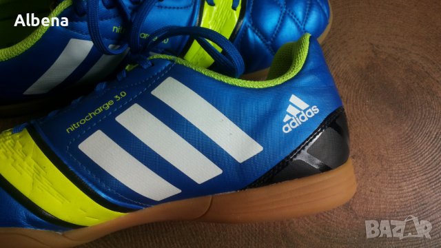 Adidas Nitrocharge 3.0 Размер EUR 41 1/3 / UK 7 1/2 за футбол в зала 185-13-S, снимка 9 - Спортни обувки - 43050117