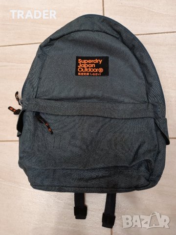 Сива унисекс раница с цветни акценти от Superdry JPN super dry, снимка 5 - Раници - 43412571