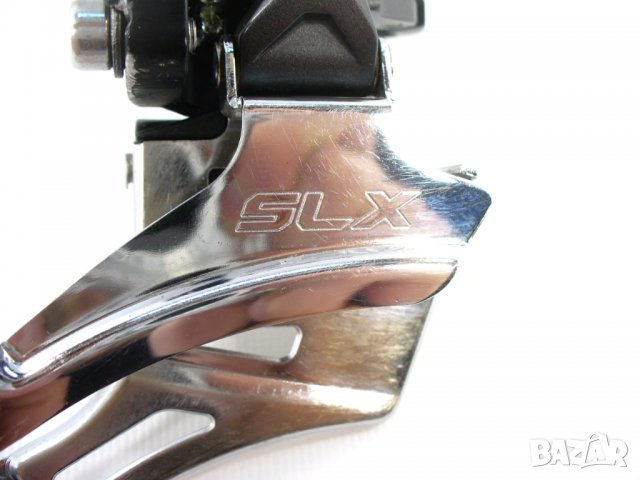 Shimano SLX FD-M667 2x9 декланшор за МТБ планински байк, 34.9mm clamp, снимка 2 - Части за велосипеди - 30184267