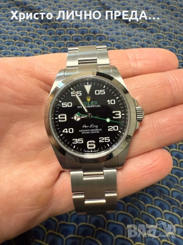 NEW ROLEX AIR-KING 126900 FULL PACK , снимка 3 - Мъжки - 53001962