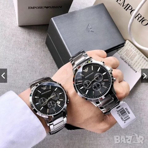Emporio Armani AR2460 Renato Chronograph. Нов мъжки часовник, снимка 5 - Мъжки - 38773215