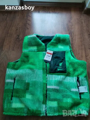 Nike Lfc M Nsw Vest Rev Gx - мъжки шерпа елек 2-лицев НОВ размери Л / ХЛ /2ХЛ, снимка 4 - Други - 50150405