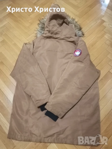 Мъжка зимна шуба CANADA WEATHER GEAR Размер L, снимка 5 - Якета - 52875285