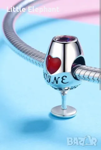 Елемент Пандора чаша вино/нов