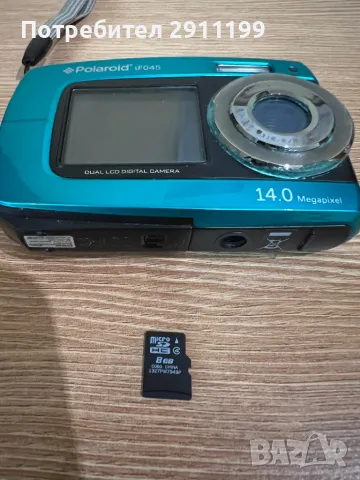 Водоустойчив фотоапарат Polaroid 14Mp, снимка 8 - Фотоапарати - 48648835