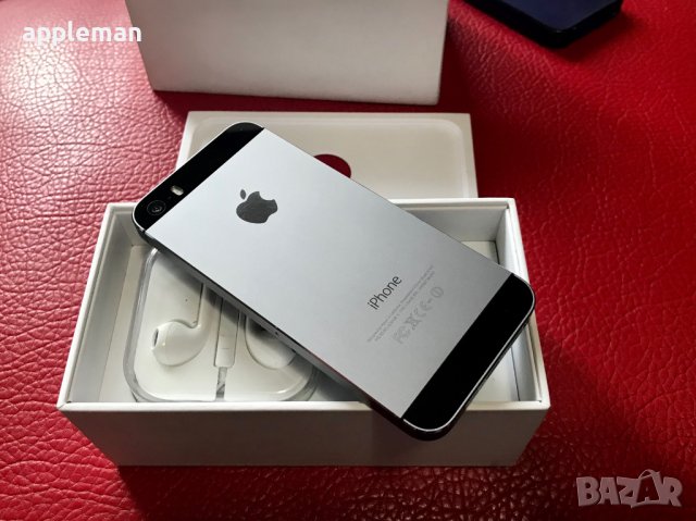 Apple iPhone 5S 16Gb Space Gray Фабрично отключен Айфон телефон, снимка 3 - Apple iPhone - 38916278