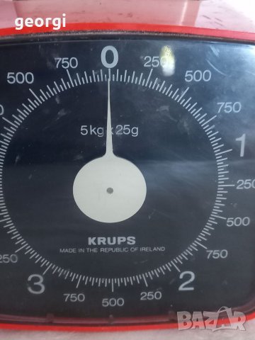 Ретро кантар Krups 5kg, снимка 2 - Аксесоари за кухня - 38794038