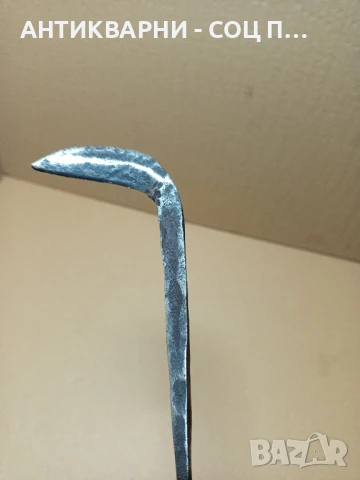 Соц Старо Ръчно Ковано Малко Косерче Косер., снимка 7 - Антикварни и старинни предмети - 50450732