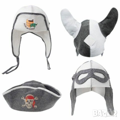 Шапка за сауна и за парна баня - 100% вълна - НАЙ НИСКА ЦЕНА, снимка 9 - Шапки - 27376970