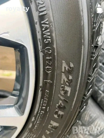 5х114.3 Джанти 17 цола Kia Hyundai Nissan Mazda Honda Toyota 5x114.3 ет 38 J 7, снимка 3 - Аксесоари и консумативи - 53058060