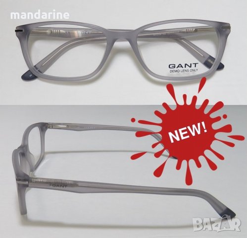 ПРОМО 🍊 GANT 🍊 Мъжки рамки за очила в сиво GREY EYEWEAR нови с кутия, снимка 12 - Слънчеви и диоптрични очила - 28372606