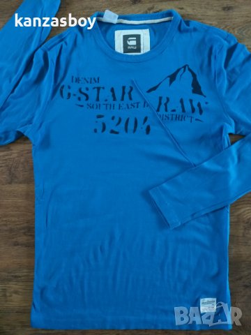 g-star - страхотна мъжка блуза КАТО НОВА, снимка 3 - Блузи - 42994177