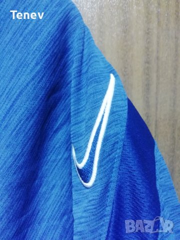 Nike Dri-Fit оригинална синя тениска фланелка размер L , снимка 4 - Тениски - 43301538
