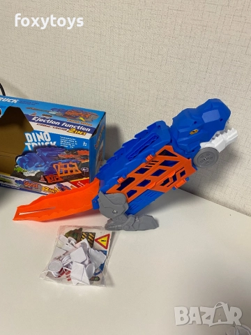 Дино камион и 3 коли - 2 в 1, снимка 17 - Коли, камиони, мотори, писти - 51848839