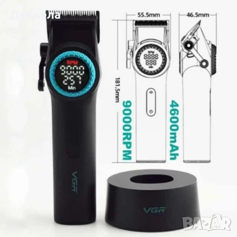 Мощен тример за коса и брада VGR V-001, снимка 2 - Аксесоари за коса - 51097549