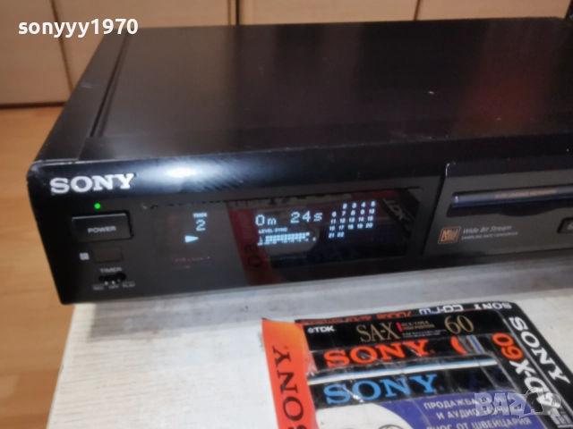 SONY MDS-JE510 MINIDISC DECK-ВНОС SWISS 2012251803, снимка 9 - Декове - 52859305