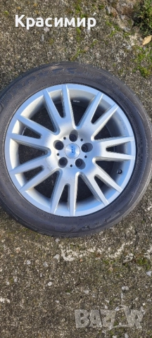 Джанти 17 Пежо 807+Гуми 225 50 17, снимка 5 - Гуми и джанти - 52251068