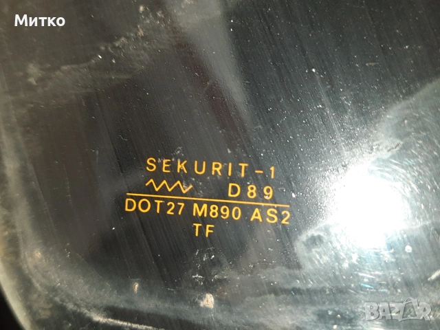 Оригиналено задно стъкло с реотани за Мерцедес W115 Табакера MERCEDES BENZ W115, снимка 10 - Части - 53466392