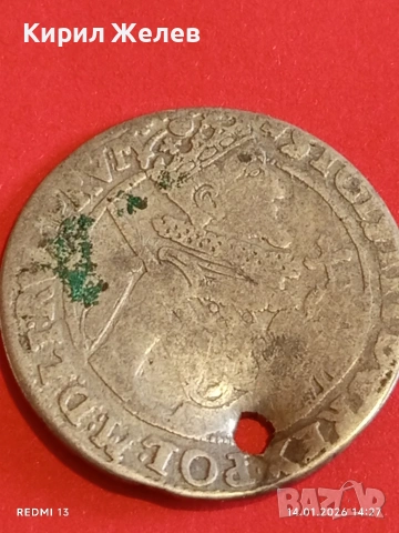 Сребърна монета Орт 1623г. Сигизмунд Полша за КОЛЕКЦИЯ 52992, снимка 10 - Нумизматика и бонистика - 53096611