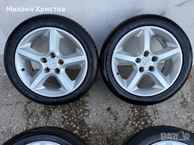 Джанти 17” 5х110 опел, снимка 2 - Гуми и джанти - 53028476