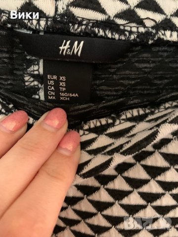 Пола H&M с висока талив, снимка 5 - Поли - 27363062