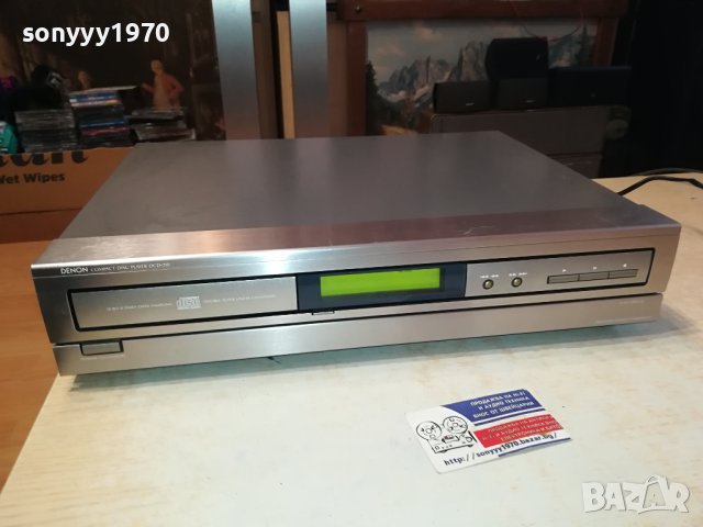 DENON DCD-210 CD ВНОС SWISS 2811231630LK1ED, снимка 3 - Ресийвъри, усилватели, смесителни пултове - 43183885