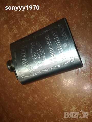 JACK DANIELS-МЕТАЛНО ДЖОБНО ШИШЕ 2112231315, снимка 11 - Антикварни и старинни предмети - 43500898