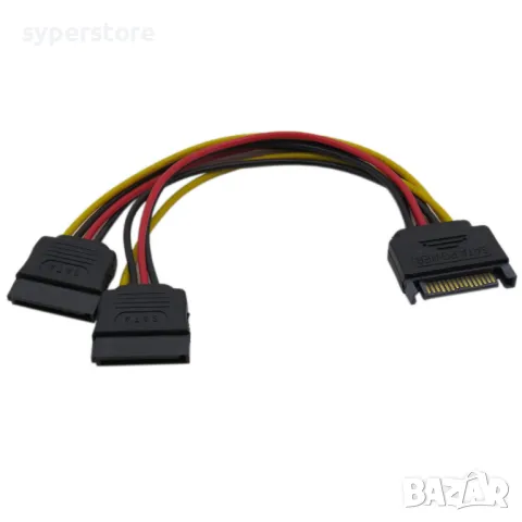 Преходник от Sata  към 2хSata Digital One SP01012, 0,15m, Sata to 2 Sata, Сата към 2хСата