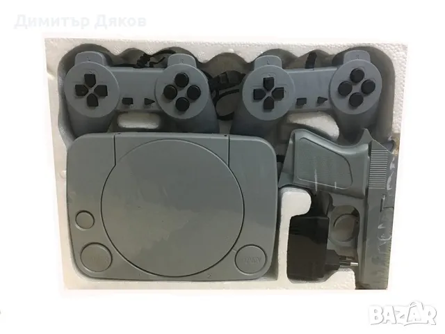 Телевизионна игра PST4 / Пистолета работи само на кинескопен телевизор, снимка 4 - Други игри и конзоли - 48321491