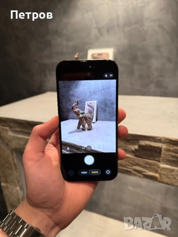 КАТО НОВ Iphone 15 Pro  256 GB Black Titanium, снимка 10 - Apple iPhone - 53090417