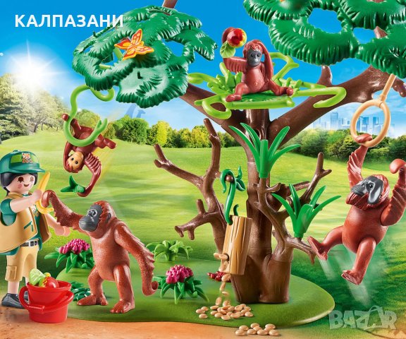 Playmobil - Орангутани на дърво 70345, снимка 3 - Конструктори - 35002899