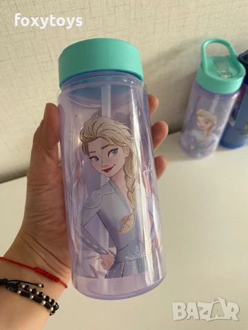 Пластмасова бутилка Frozen, Paw Patrol, Hot Wheels, Peppa Pig, 500 ml, шише, снимка 12 - Други - 53204084