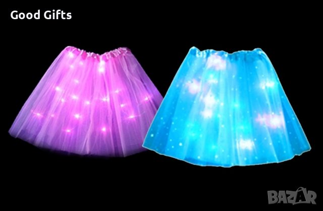 Светеща туту пола за деца с led светлини PRINCESS, снимка 4 - Детски рокли и поли - 38750360
