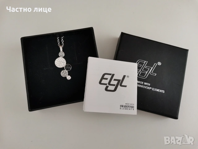 Чисто ново колие с кристали Swarovski