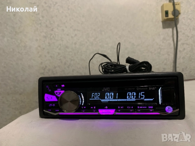 Авто Cd JVC Bluetooth, снимка 3 - Аксесоари и консумативи - 52870515