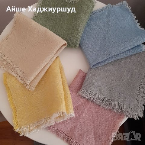 Текстилни салфетки , снимка 3 - Покривки за маси - 37582619