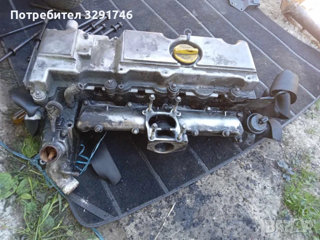 Цилиндрова глава оборудвана  за Опел Зафира фейслифт 2004г 2.0 дизел 101к.с, снимка 7 - Части - 50532265