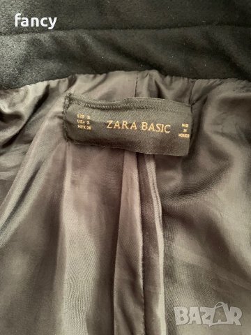 Вталено вълнено палто Zara, снимка 5 - Палта, манта - 39083373