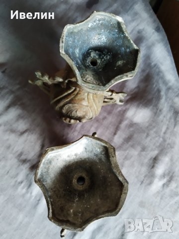 две барокови вази  за декорация, снимка 7 - Антикварни и старинни предмети - 28807925