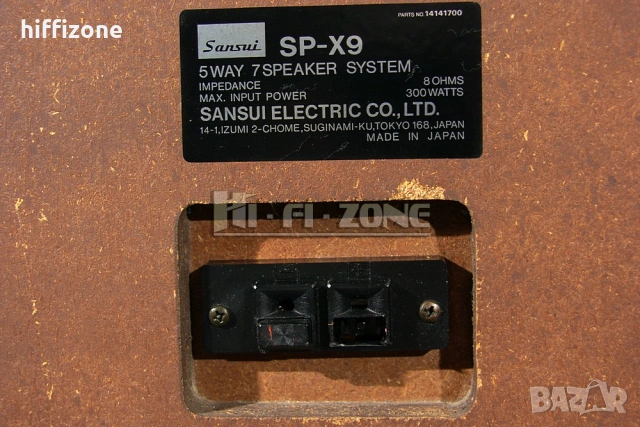 Тонколони   Sansui sp-x9 , снимка 9 - Тонколони - 53392578