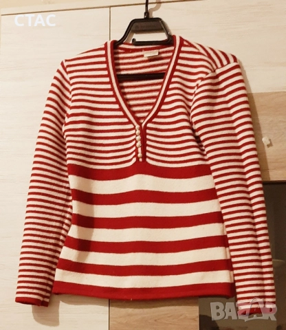 Нова ,мека блуза,с поло яка и ефектна ,еластична ,черна блуза, снимка 10 - Блузи с дълъг ръкав и пуловери - 48901740