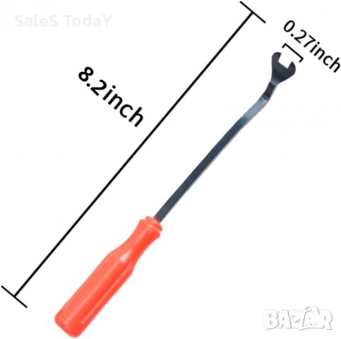 Щипки за кори лайсни панели табло + инструмент за демонтаж, 421бр, снимка 4 - Аксесоари и консумативи - 43756204
