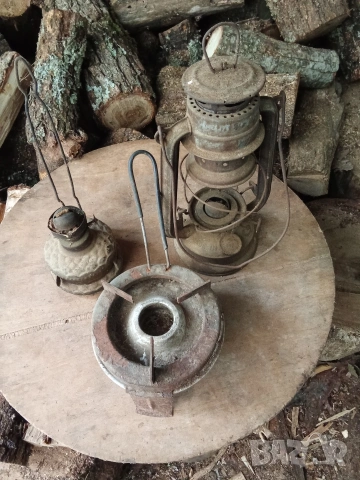 Стари Газени лампи, снимка 5 - Антикварни и старинни предмети - 53269332