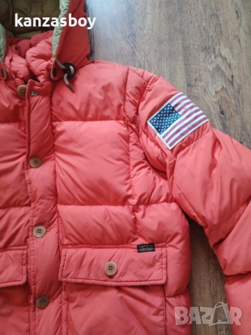 Polo Ralph Lauren Jacket Puffer USA Flag Down Expedition - ДЕБЕЛО пухено яке М, снимка 9 - Якета - 52433002