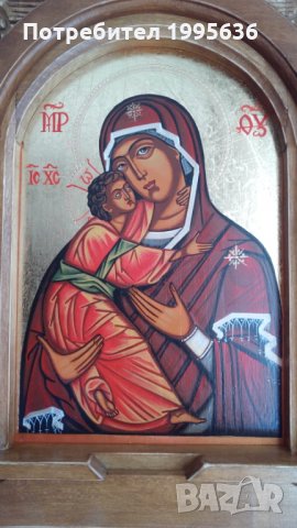 Дърворезба- домашен иконостас, снимка 3 - Икони - 35190630